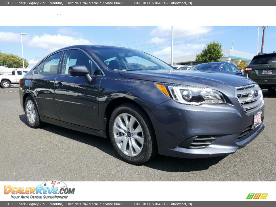 2017 Subaru Legacy 2.5i Premium Carbide Gray Metallic / Slate Black Photo #1