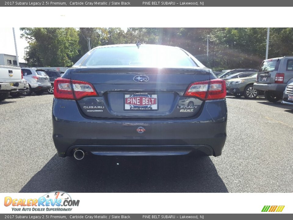 2017 Subaru Legacy 2.5i Premium Carbide Gray Metallic / Slate Black Photo #5