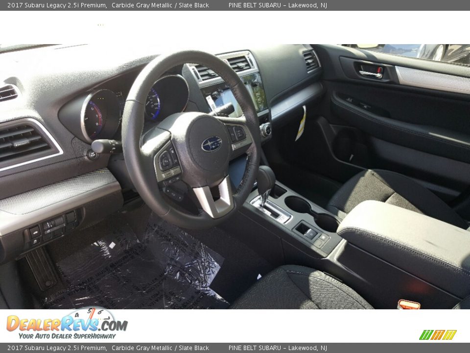 2017 Subaru Legacy 2.5i Premium Carbide Gray Metallic / Slate Black Photo #9
