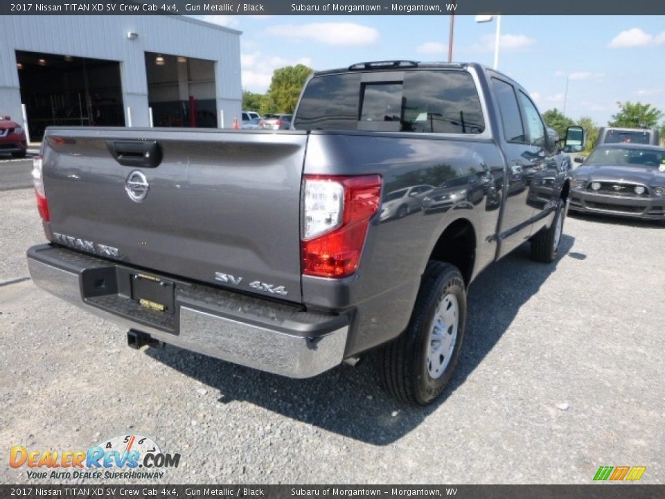 Gun Metallic 2017 Nissan TITAN XD SV Crew Cab 4x4 Photo #7
