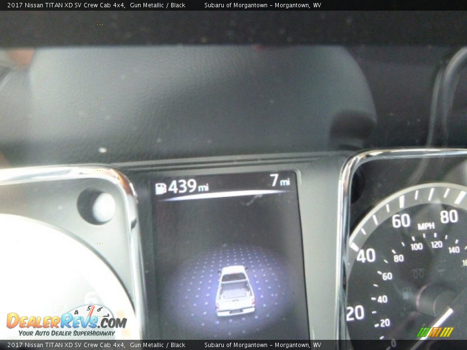 2017 Nissan TITAN XD SV Crew Cab 4x4 Gun Metallic / Black Photo #20