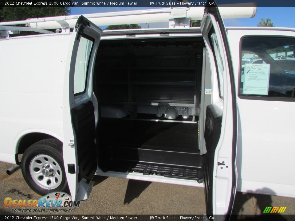 2012 Chevrolet Express 1500 Cargo Van Summit White / Medium Pewter Photo #28