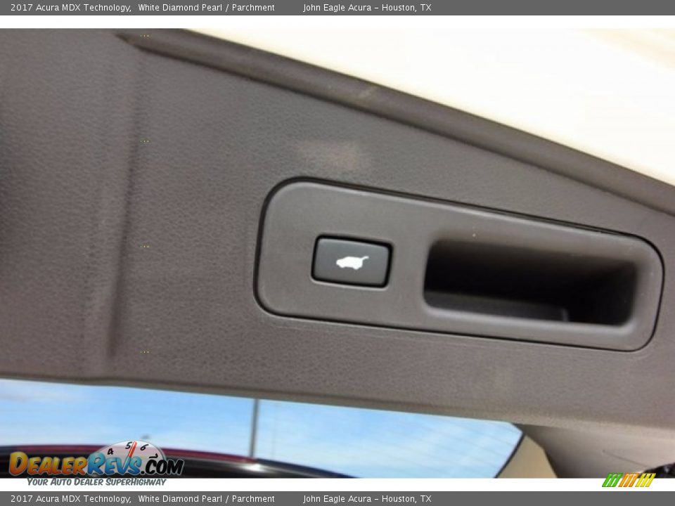 2017 Acura MDX Technology White Diamond Pearl / Parchment Photo #25