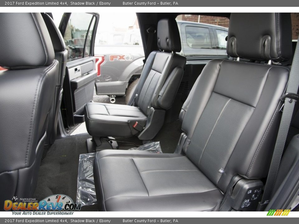 Rear Seat of 2017 Ford Expedition Limited 4x4 Photo #16