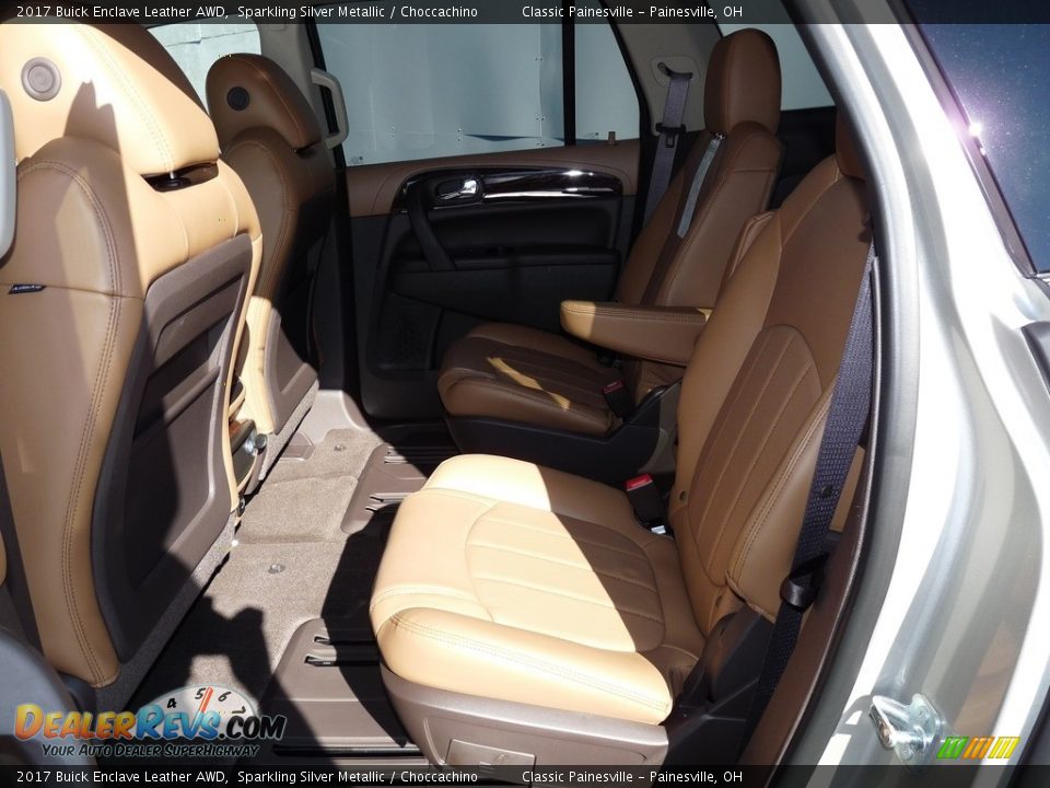 Rear Seat of 2017 Buick Enclave Leather AWD Photo #7