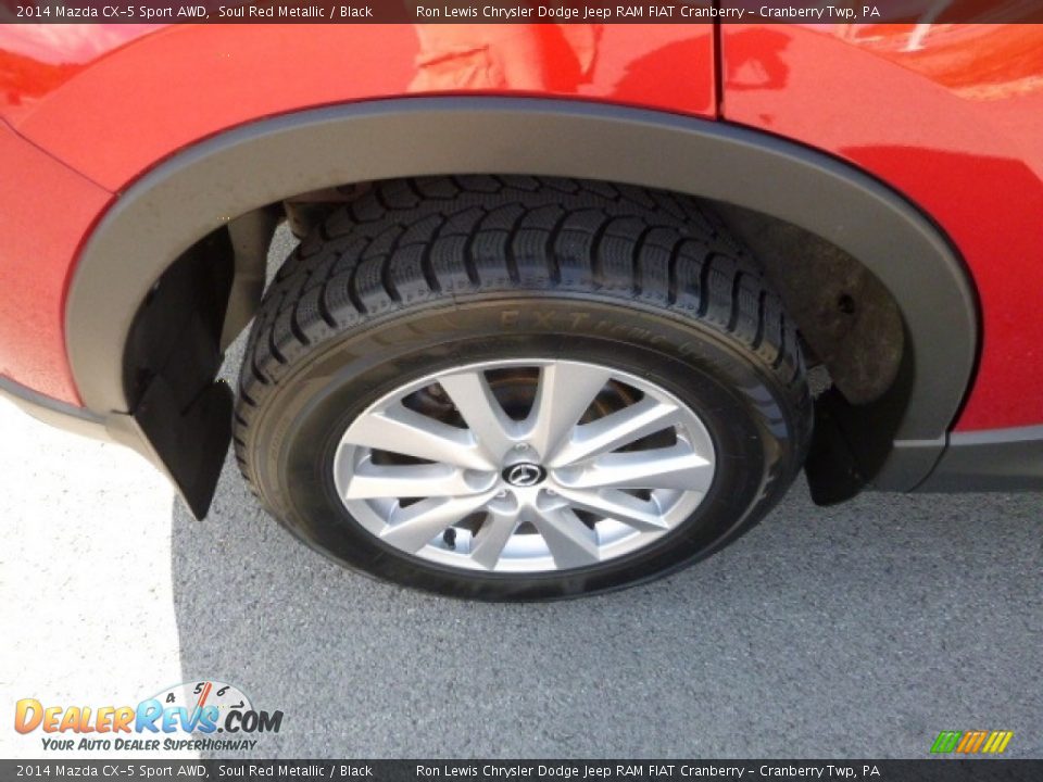 2014 Mazda CX-5 Sport AWD Soul Red Metallic / Black Photo #3