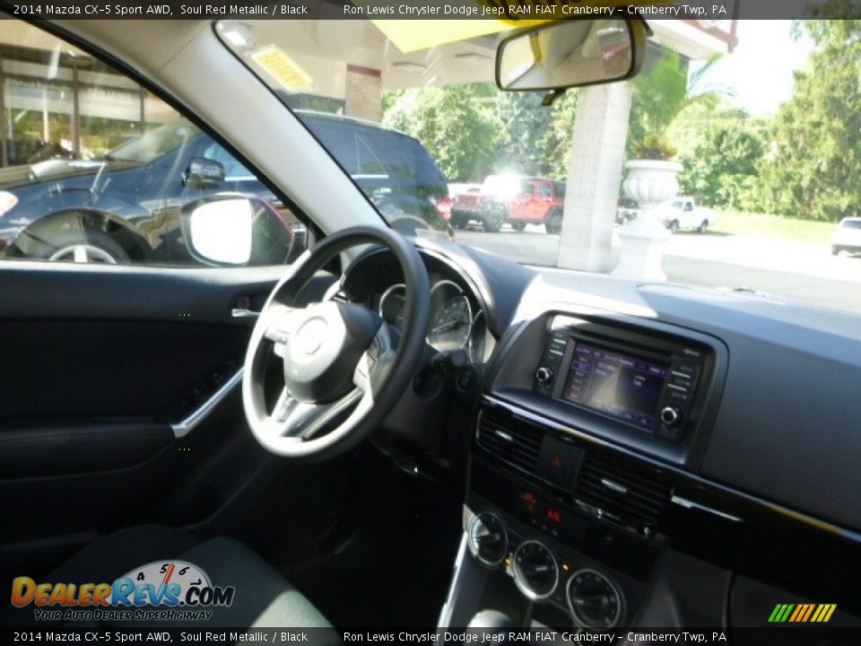 2014 Mazda CX-5 Sport AWD Soul Red Metallic / Black Photo #6