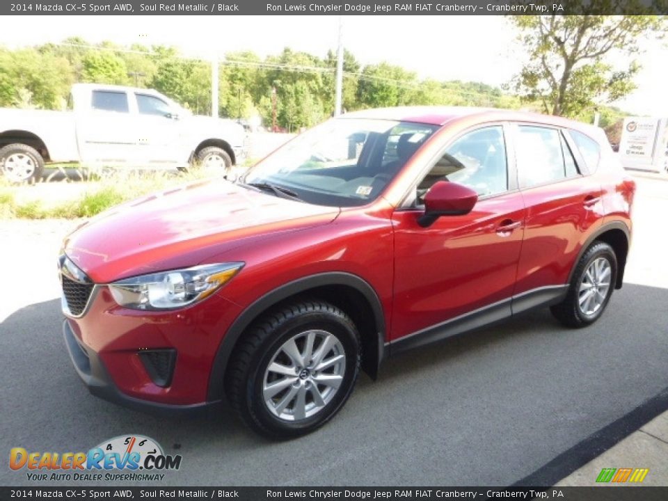 2014 Mazda CX-5 Sport AWD Soul Red Metallic / Black Photo #9
