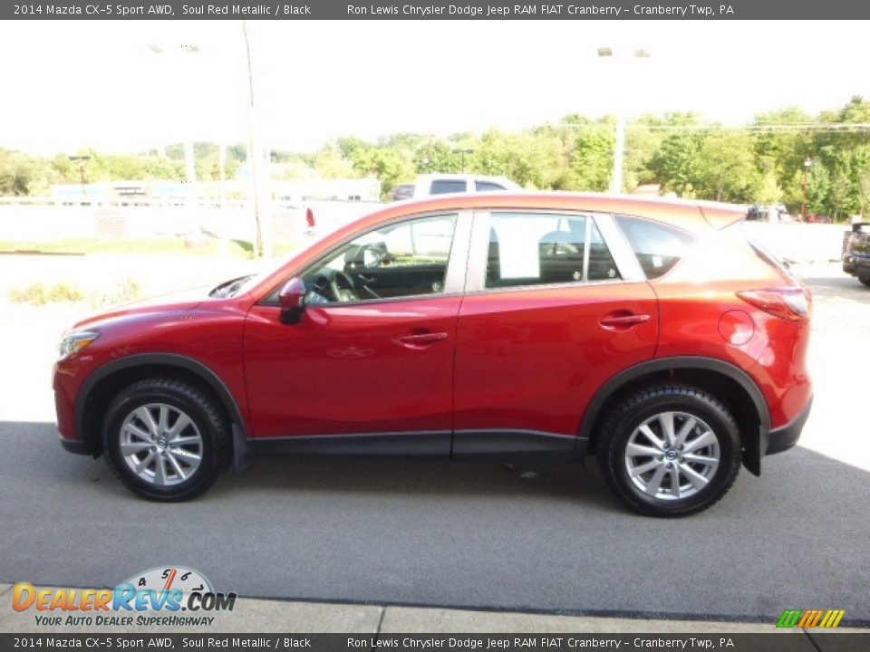 2014 Mazda CX-5 Sport AWD Soul Red Metallic / Black Photo #10
