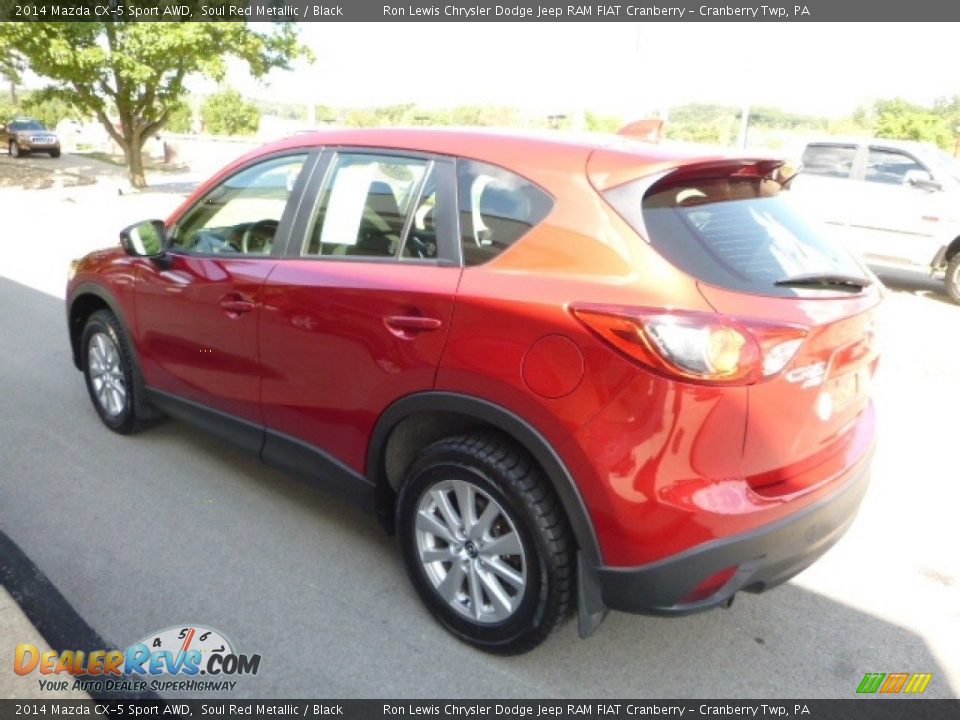 2014 Mazda CX-5 Sport AWD Soul Red Metallic / Black Photo #11