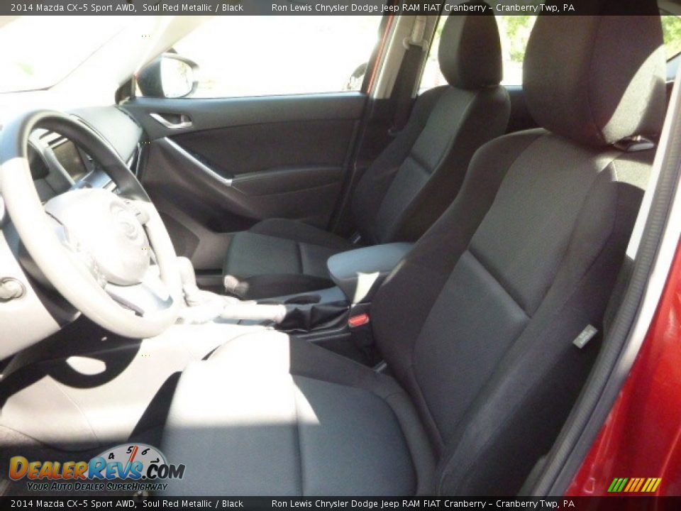 2014 Mazda CX-5 Sport AWD Soul Red Metallic / Black Photo #13
