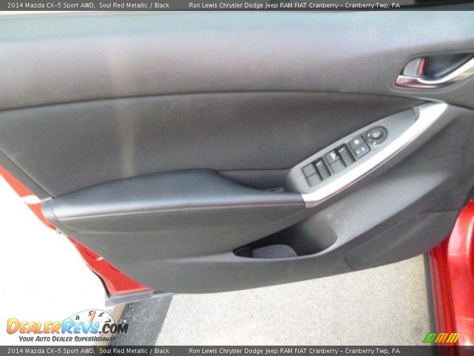 2014 Mazda CX-5 Sport AWD Soul Red Metallic / Black Photo #14