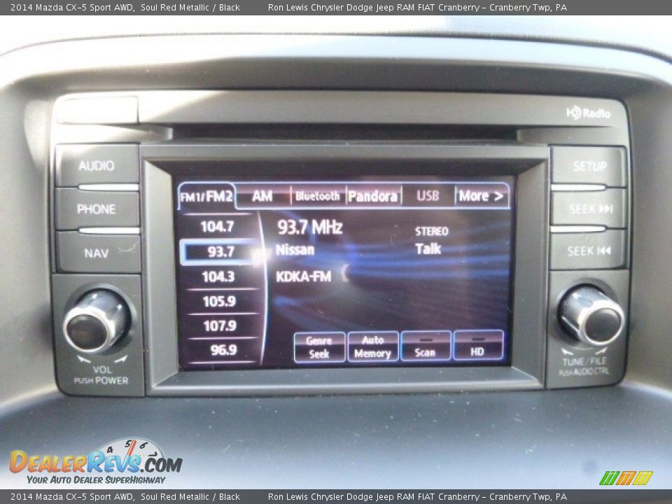 2014 Mazda CX-5 Sport AWD Soul Red Metallic / Black Photo #17