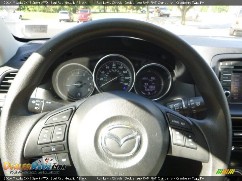 2014 Mazda CX-5 Sport AWD Soul Red Metallic / Black Photo #19