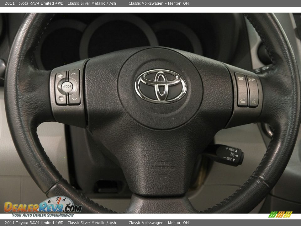 2011 Toyota RAV4 Limited 4WD Classic Silver Metallic / Ash Photo #7