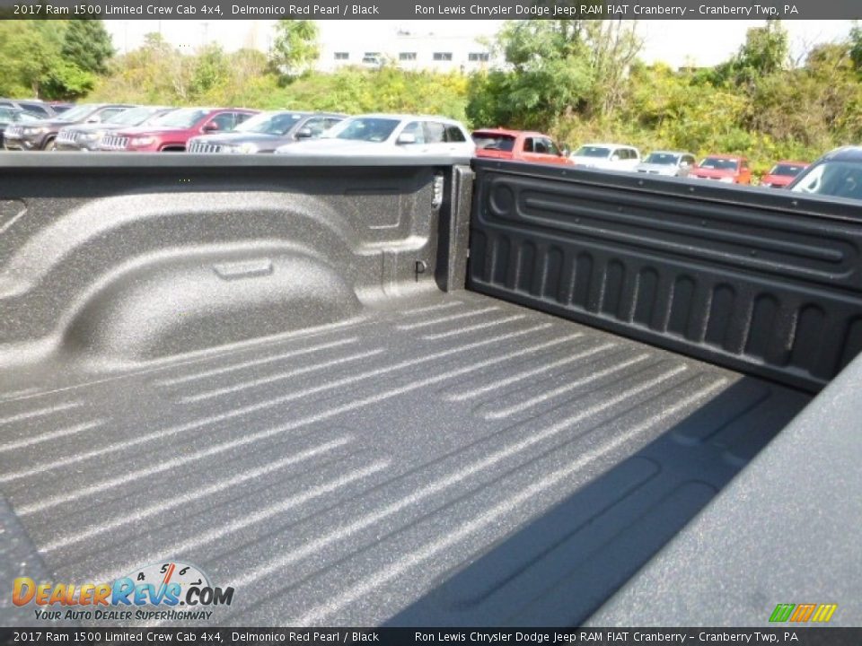 2017 Ram 1500 Limited Crew Cab 4x4 Delmonico Red Pearl / Black Photo #3