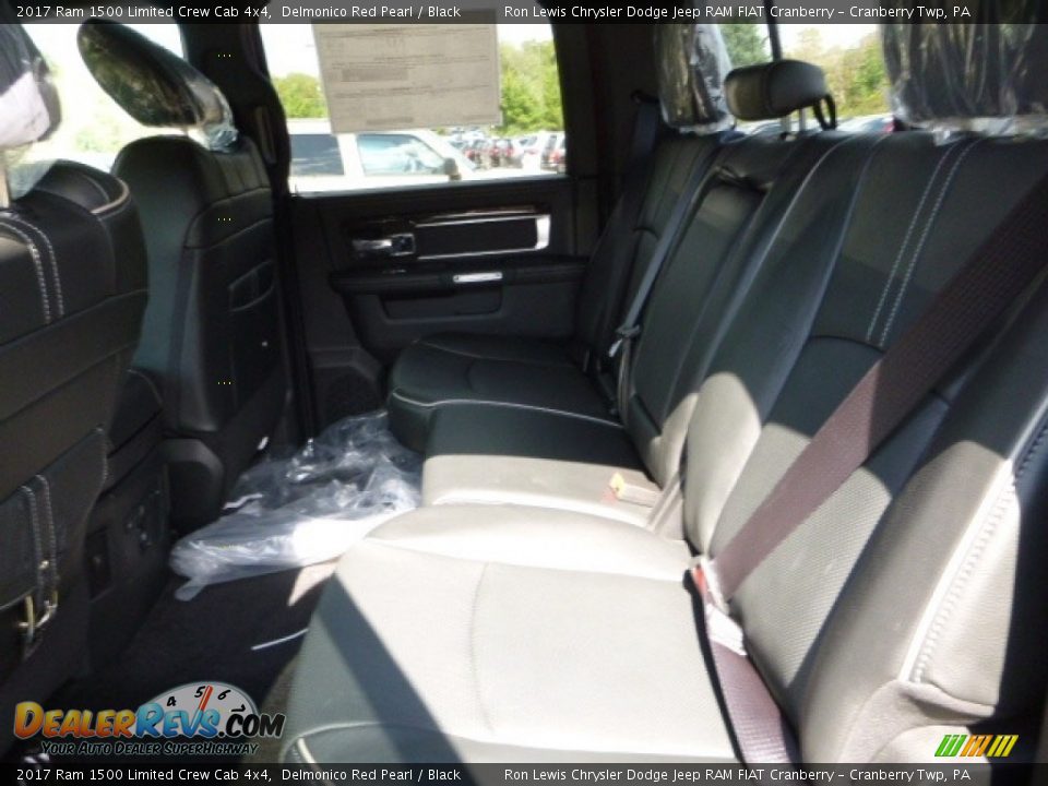 2017 Ram 1500 Limited Crew Cab 4x4 Delmonico Red Pearl / Black Photo #4