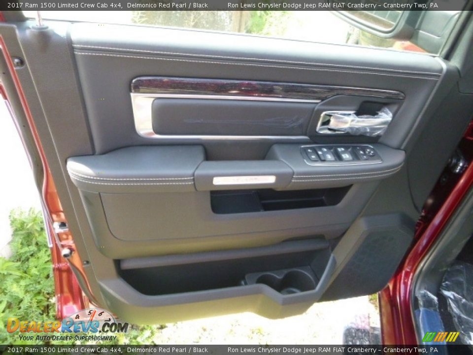 Door Panel of 2017 Ram 1500 Limited Crew Cab 4x4 Photo #15