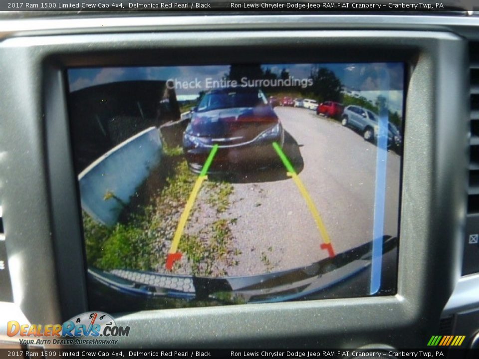 2017 Ram 1500 Limited Crew Cab 4x4 Delmonico Red Pearl / Black Photo #18