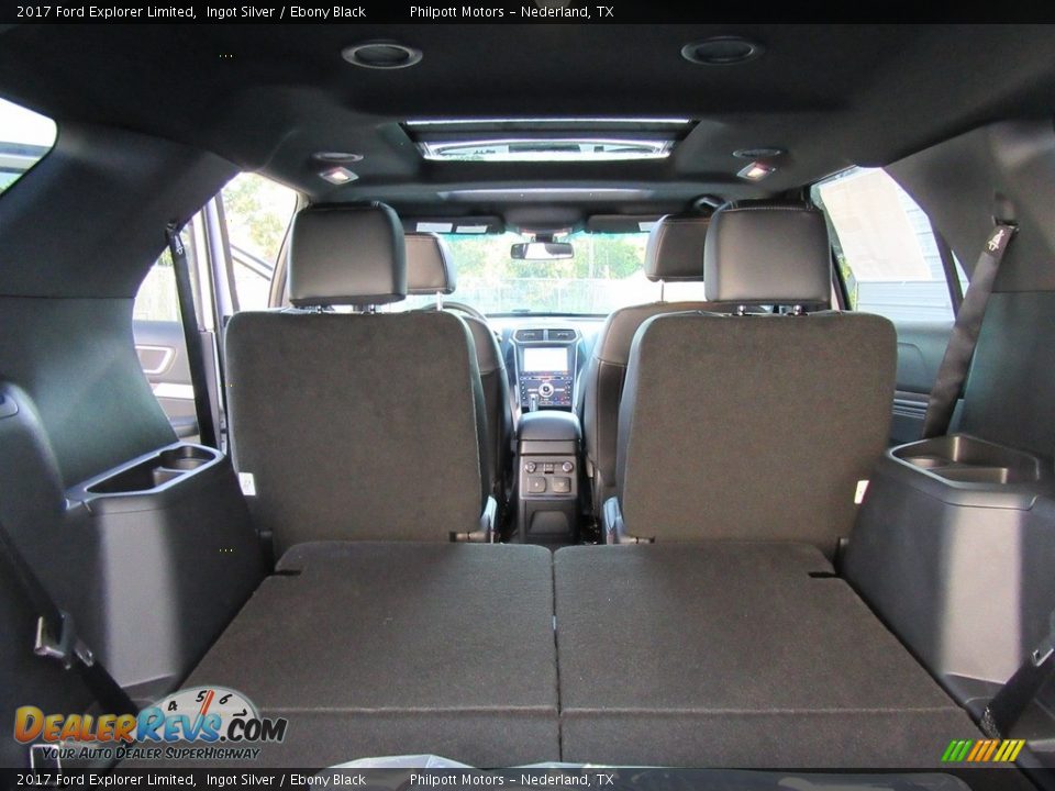 2017 Ford Explorer Limited Ingot Silver / Ebony Black Photo #17