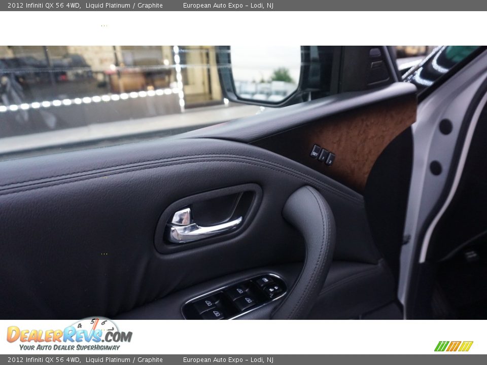 2012 Infiniti QX 56 4WD Liquid Platinum / Graphite Photo #20