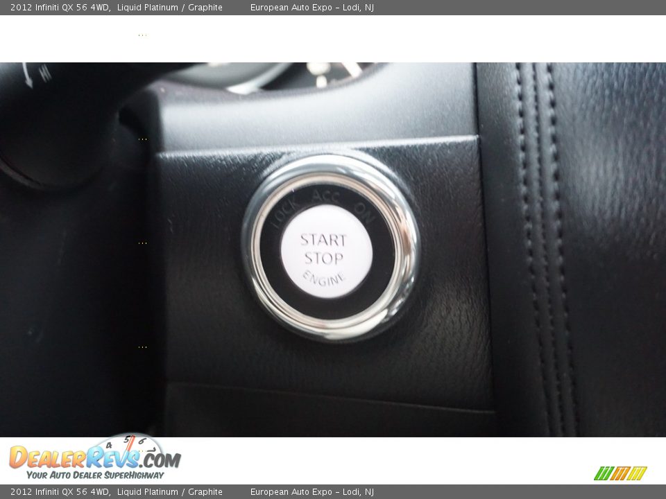 2012 Infiniti QX 56 4WD Liquid Platinum / Graphite Photo #27