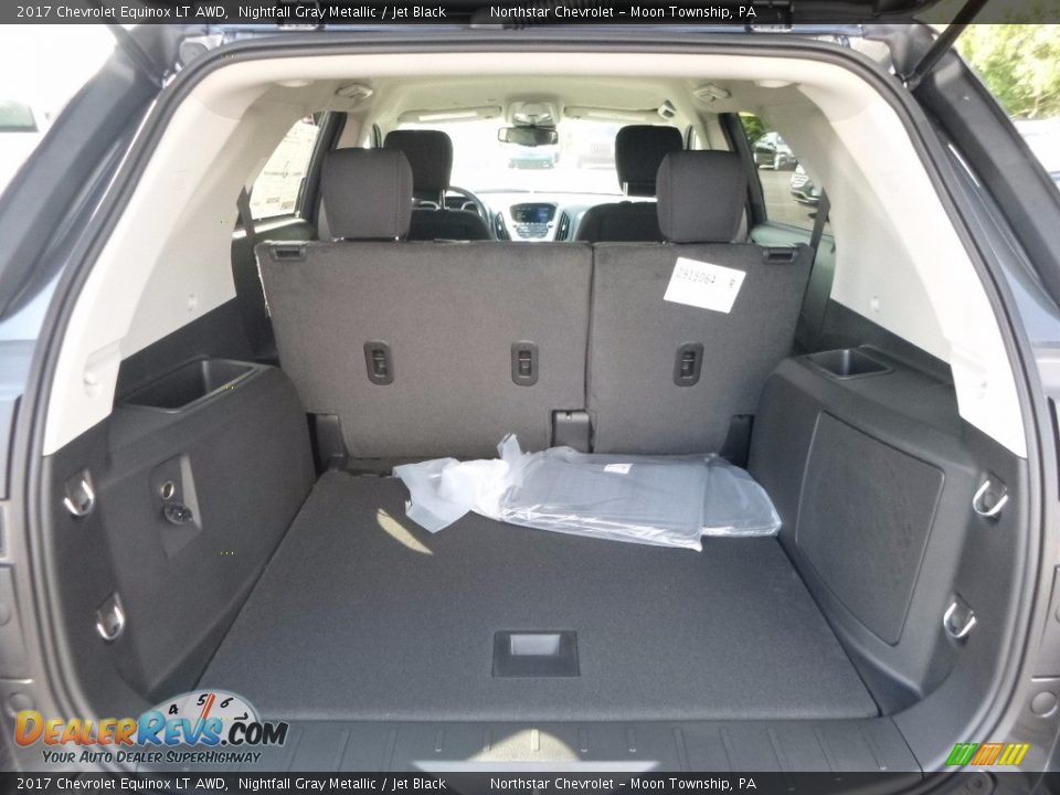 2017 Chevrolet Equinox LT AWD Nightfall Gray Metallic / Jet Black Photo #7