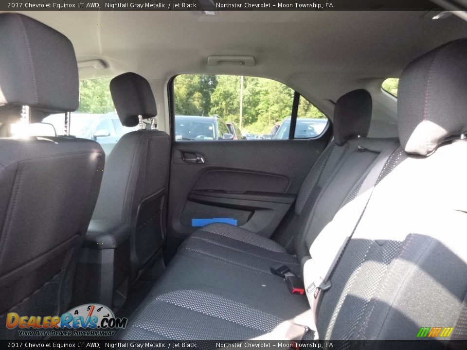 2017 Chevrolet Equinox LT AWD Nightfall Gray Metallic / Jet Black Photo #12
