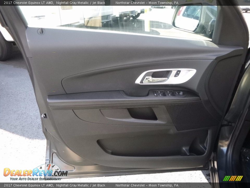 2017 Chevrolet Equinox LT AWD Nightfall Gray Metallic / Jet Black Photo #14