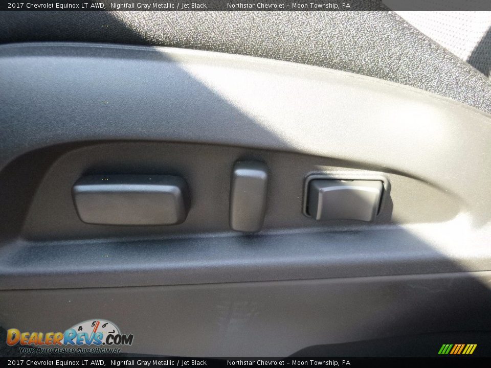 2017 Chevrolet Equinox LT AWD Nightfall Gray Metallic / Jet Black Photo #15