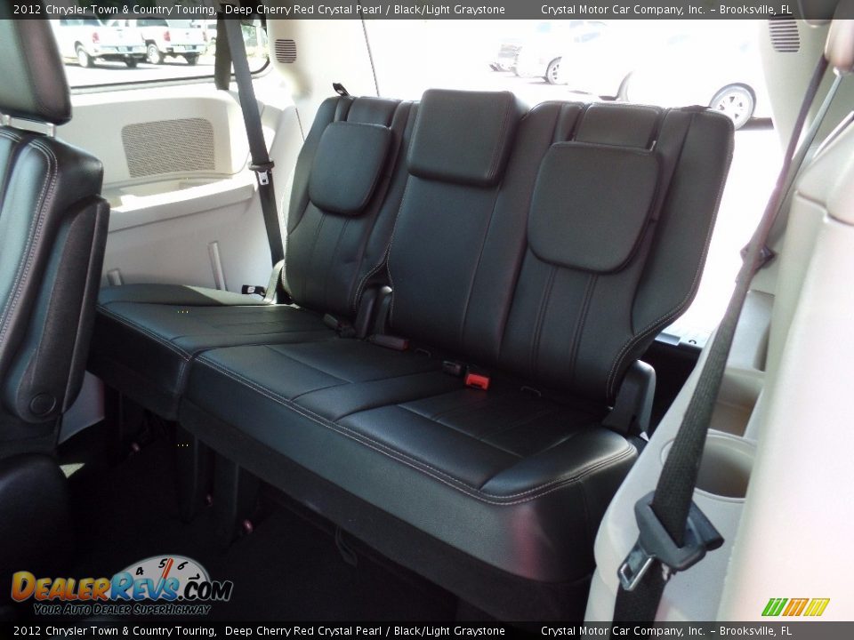 2012 Chrysler Town & Country Touring Deep Cherry Red Crystal Pearl / Black/Light Graystone Photo #6