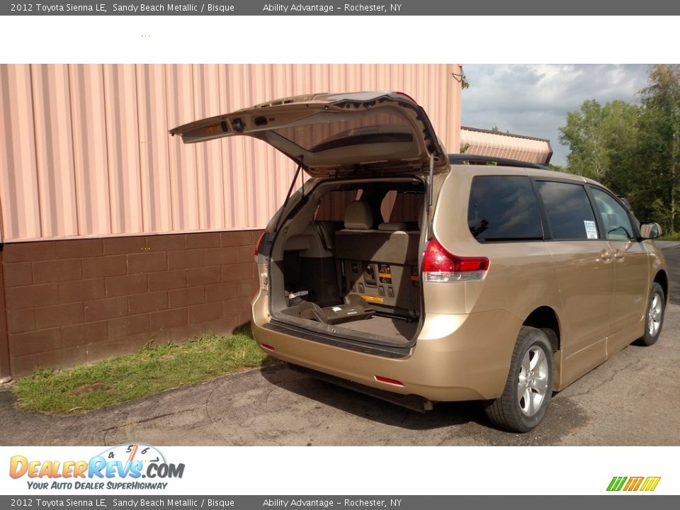 2012 Toyota Sienna LE Sandy Beach Metallic / Bisque Photo #14