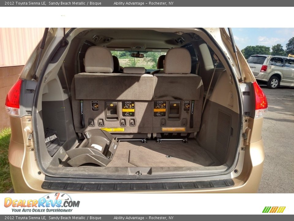 2012 Toyota Sienna LE Sandy Beach Metallic / Bisque Photo #15
