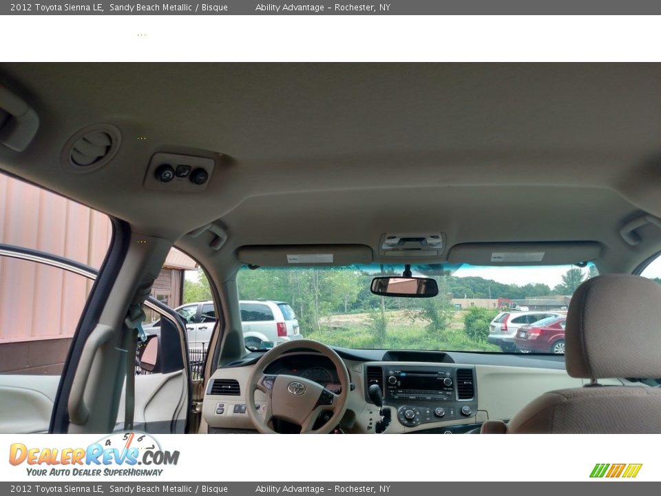 2012 Toyota Sienna LE Sandy Beach Metallic / Bisque Photo #18