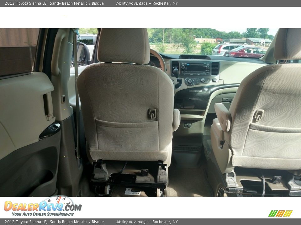 2012 Toyota Sienna LE Sandy Beach Metallic / Bisque Photo #20