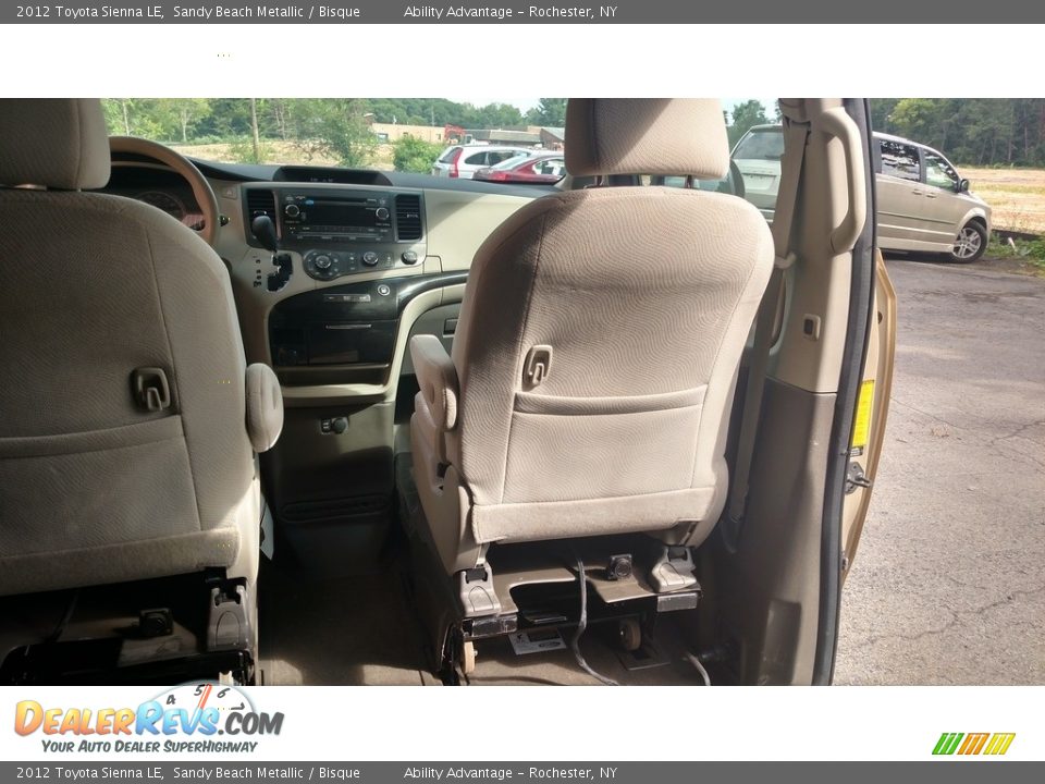 2012 Toyota Sienna LE Sandy Beach Metallic / Bisque Photo #21