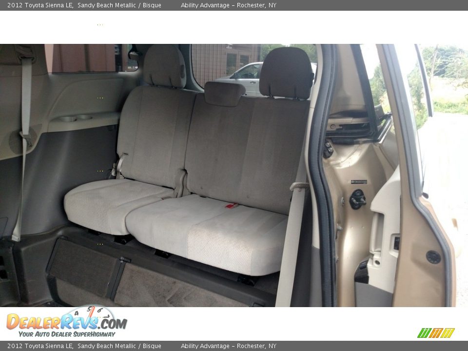 2012 Toyota Sienna LE Sandy Beach Metallic / Bisque Photo #26