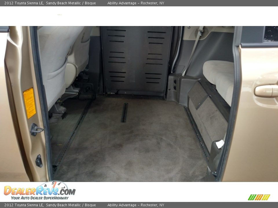 2012 Toyota Sienna LE Sandy Beach Metallic / Bisque Photo #27