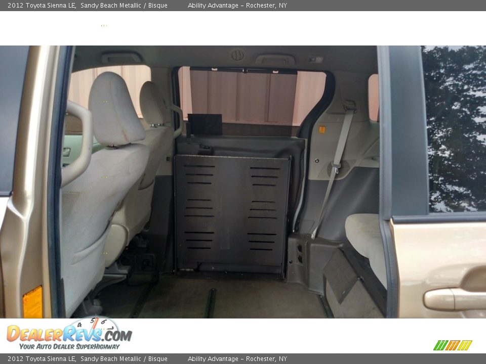 2012 Toyota Sienna LE Sandy Beach Metallic / Bisque Photo #28