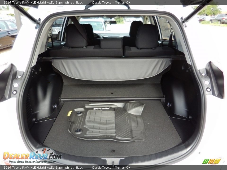 2016 Toyota RAV4 XLE Hybrid AWD Trunk Photo #7