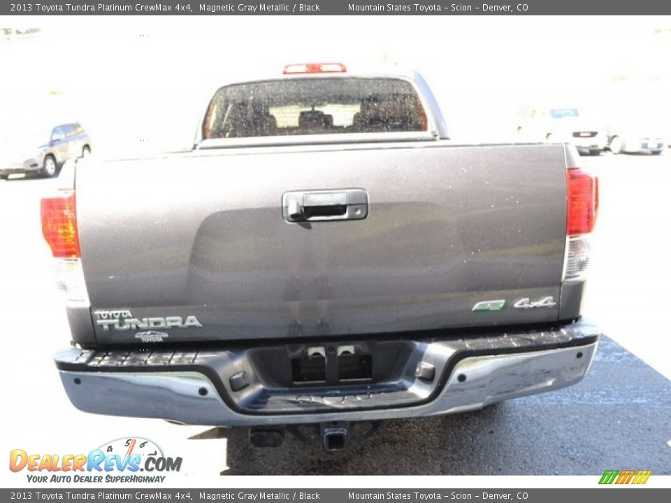 2013 Toyota Tundra Platinum CrewMax 4x4 Magnetic Gray Metallic / Black Photo #3
