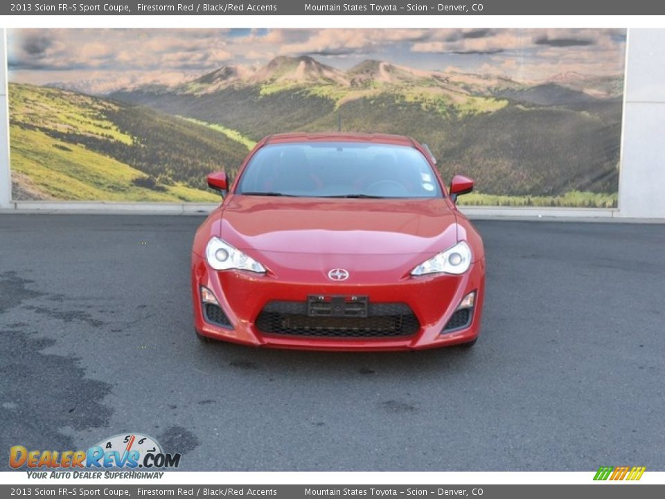 2013 Scion FR-S Sport Coupe Firestorm Red / Black/Red Accents Photo #5