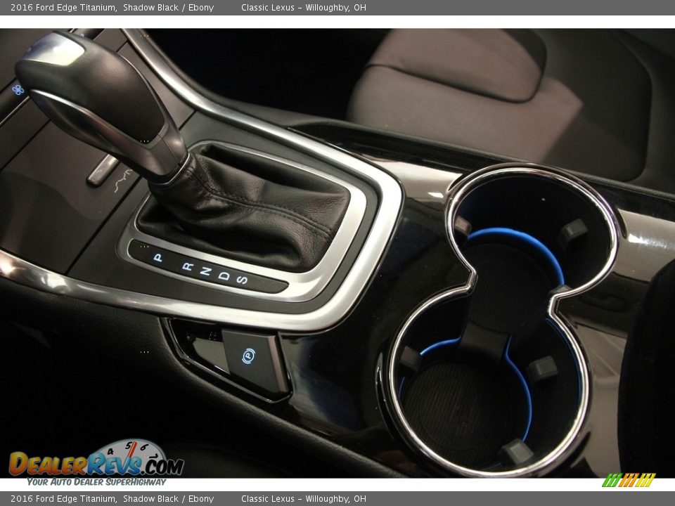 2016 Ford Edge Titanium Shadow Black / Ebony Photo #15