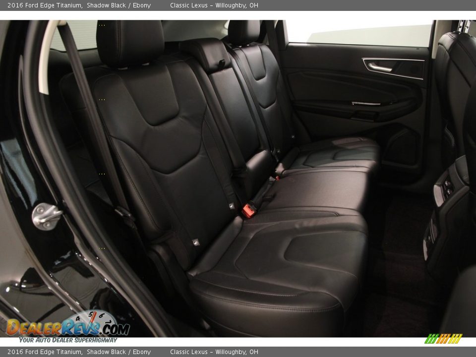 2016 Ford Edge Titanium Shadow Black / Ebony Photo #17