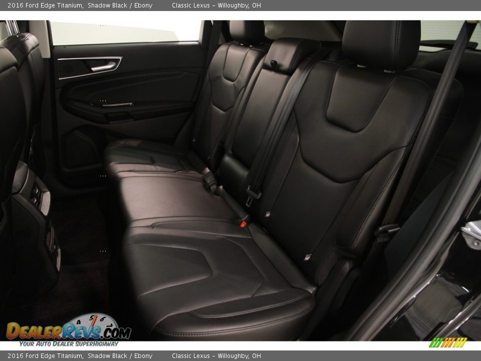 2016 Ford Edge Titanium Shadow Black / Ebony Photo #18