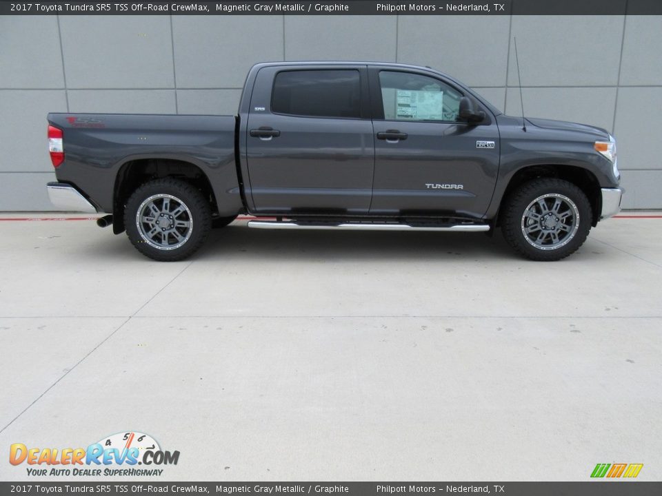 Magnetic Gray Metallic 2017 Toyota Tundra SR5 TSS Off-Road CrewMax Photo #3
