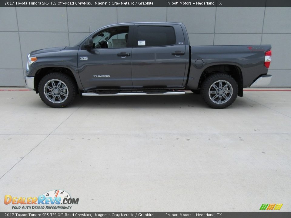 2017 Toyota Tundra SR5 TSS Off-Road CrewMax Magnetic Gray Metallic / Graphite Photo #6