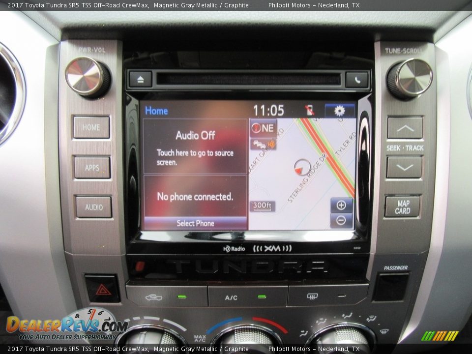 Navigation of 2017 Toyota Tundra SR5 TSS Off-Road CrewMax Photo #27
