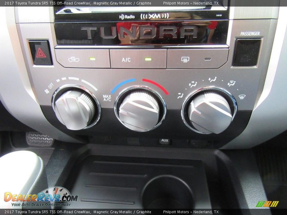 Controls of 2017 Toyota Tundra SR5 TSS Off-Road CrewMax Photo #28