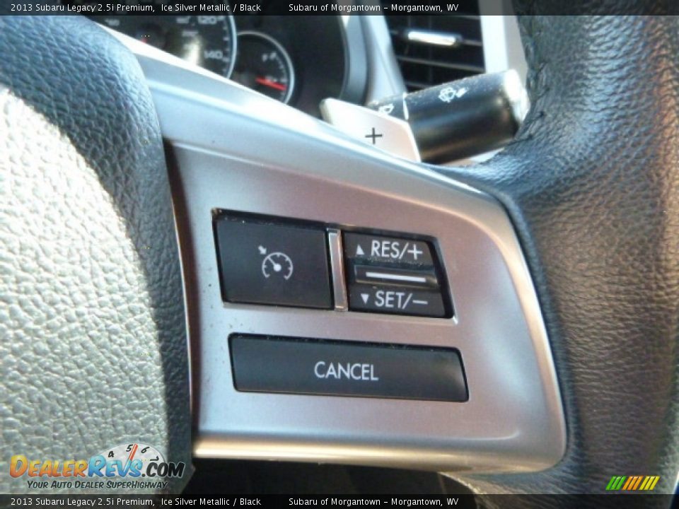 2013 Subaru Legacy 2.5i Premium Ice Silver Metallic / Black Photo #24